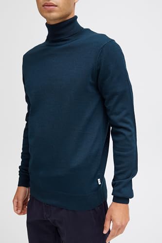 CASUAL FRIDAY CFKonrad Merino Roll Neck Knit Herren Rollkragen Pullover, Größe:XXL, Farbe:Dress Blues Melange (1940241) – Ansicht 6