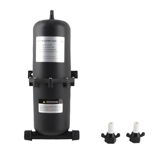 Image of RV Pressure Tank, 1L 125PSI Constant Pressure Accumulator for Ships Yachts Travel Trailers, Control Inner Bladder Reduced Pump Cycling