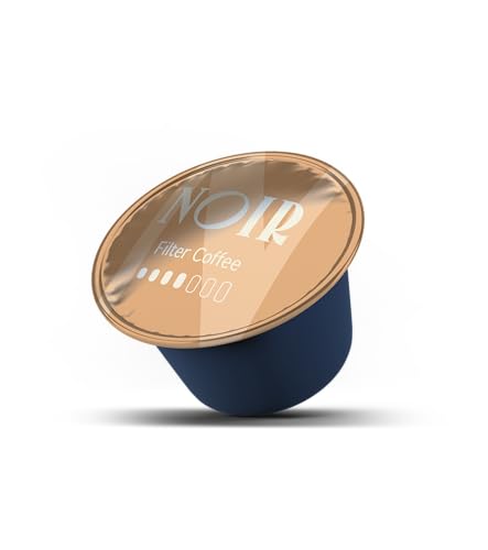 Image of Noir's Filter Coffee Pods | Arabica-Robusta Blend with Rich Chicory Notes | Full-Bodied Flavor | Dolce Gusto Compatible Pods | Pack of 10