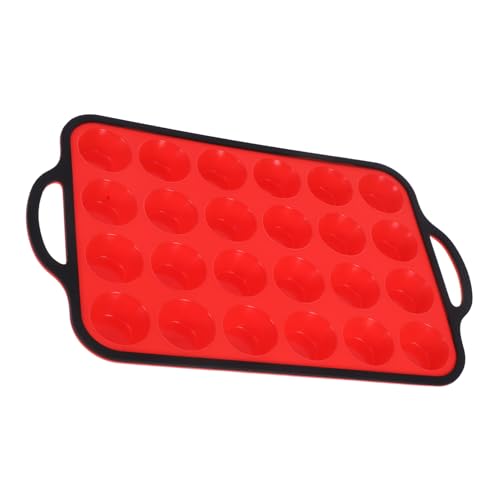 PRETYZOOM Teglia Per Mini Muffin in Silicone Antiaderente Per Pancake Mini Cupcake e Muffin Utilizzabile in Forno Per Uso Casalingo e Dolciaria