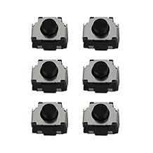 Create idea 6PCS L R Button Micro Switches Left Right Tactile Bumper Button Press Microswitches Compatible with Switch 2DS 3DS XL Joystick Controller Replacement Parts [Video Game]