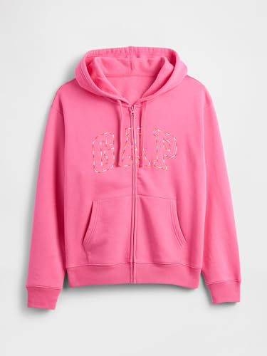 Image of GAP Women's Logo Hoodie Hooded Full Zip Sweatshirt