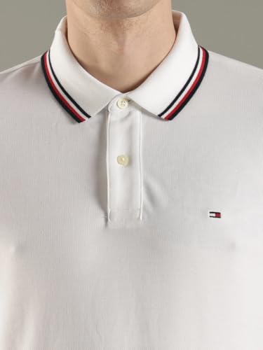 Image of Tommy Hilfiger Men Polo Cotton Regular Fit Shirt