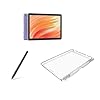 Tablet Bundle: Includes Amazon Fire HD 10 tablet, 10.1″ (2023 Release) | 32 GB | Lilac & Made for Amazon Clear Case & Stylus Pen