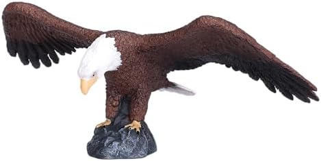 Mojo Fun 387027 American Bald Eagle - Realistic International Wildlife Toy Replica