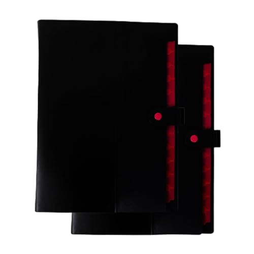 gt@CtH_[A ސP[X 2pbN A4 12|Pbg }`J[(Black)