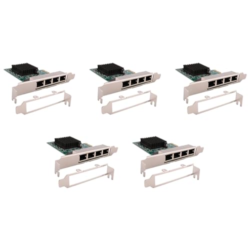 Tarjeta de red con controlador Realtek y 4 puertos RJ45 integrados en tarjeta LAN PCI-E