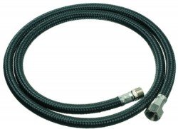 Flexible de douche noir Sibel 1,20 m pour mitigeur de salle de bain