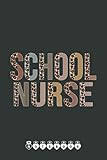  Leopard School Nurse Supplies Funny Back to School Notebook: Funny Nursing Student Nurse Composition Notebook Back to School 6x9 Inches 110 Ruled Pages Journal Diary Gift LPN RN CNA School