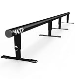 Madd Gear 99" Long Flat Bar Skate Rail – Heavy Duty Durable Round Skateboard Pro Scooter or Inline S