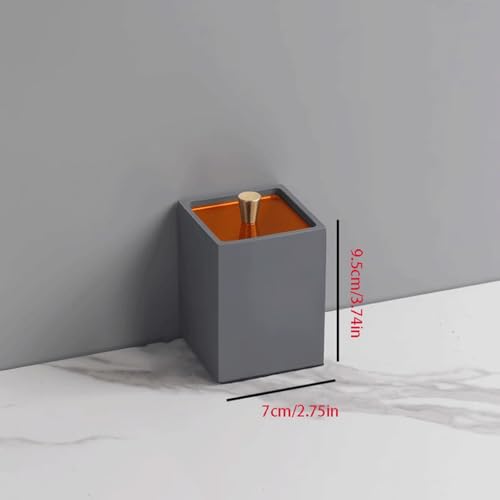 Distributeur de cure-dents et boite de rangement coton-tige lot de 3 - 2