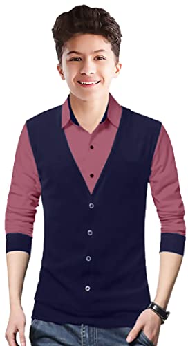 Image of JUGULAR Boy's Cotton Regular Fit T-Shirt