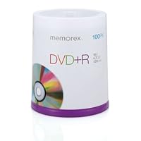 Algopix Similar Product 12 - Memorex DVD plus R 16x 47GB 100 Pack