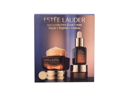 Estée Lauder Advanced Night Repair Kit de 3 soins de la peau de voyage réparation, éclaircit et hydrate 6 ml de sérum pour le visage + crème pour les yeux...