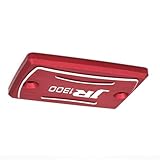 Pièce du réservoir Couvercle De Réservoir Liquide Frein Avant pour Y-AMAHA XJR1300 XJR 1300 2005-2010 2011 2012 2013 2014 2015 Accessoires Maître-Cylindre Moto(Rosso)