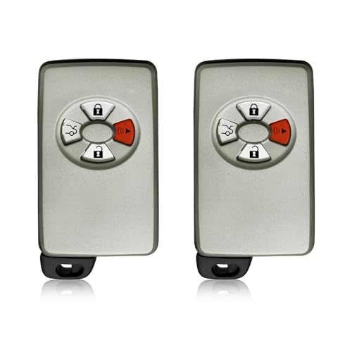 Clés de rechange Toyota Avalon 4 boutons Keylessbest pour modèles GNE 2005 2006 2007