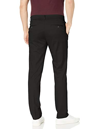 Haggar Men's Premium No Iron Khaki Straight Fit & Slim Fit Flat Front Casual Pant - Image 5