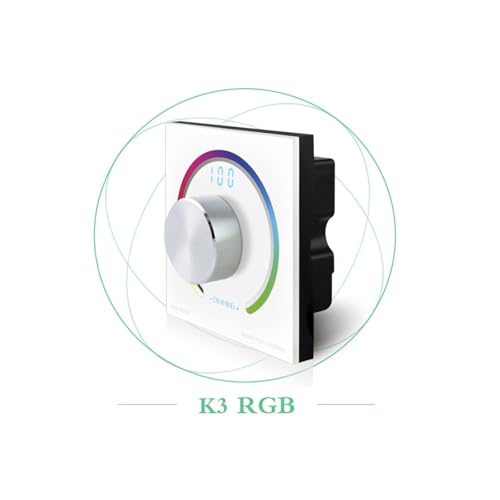 Controlador de tira de luz LED RGB con salida de 144W para una iluminación sin parpadeos 4