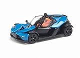 ktm autoscout Lieferumfang: 1x siku 1436 KTM X-Bow GT, Material: Metall/Kunststoff, Abmessungen: 7,5 x 3,8 x 2,5 cm, Gewicht: 0,0376 kg, Farbe: Blau/Schwarz