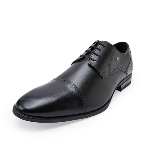 Image of Hush Puppies Mens Newyork - Toecap Lace-Up Shoes