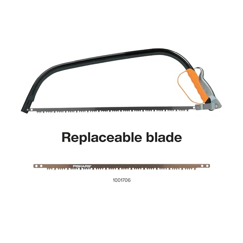 Fiskars Bügelsäge mit feststehendem Blatt für feuchtes Holz