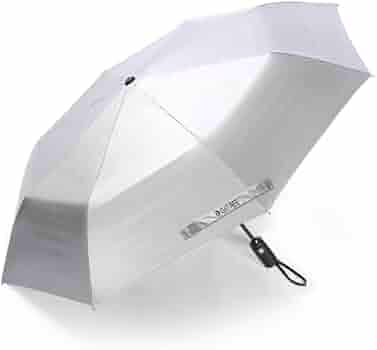 Paraplu Paraplu's Handleiding Draagbare Opvouwbare UV Paraplu Bescherming Zon Voor Regen-Reizen Paraplu Winddicht Sneldrogende Paraplu Eenvoudig Zakparaplu Umbrella (Blue : Blu