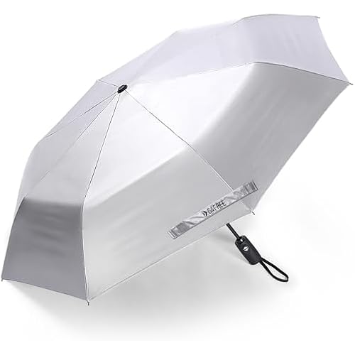 G4Free UPF 50+ UV Protection Travel Umbrella 42/46 Inch Auto Open Close