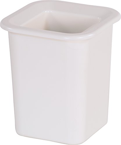 Refroidisseur de carton 1 litre Carlisle Coldmaster blanc en ABS