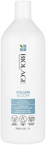 BIOLAGE Volume Bloom  | Volumizing Shampoo | Lightweight Volume & Shine | For Fine Hair | Paraben & Silicone-Free | Vegan​ | 33.8 Fl. Oz.