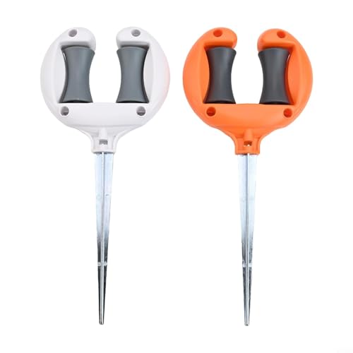 CashMuch Lot de 2 supports de tuyau d'arrosage avec rouleau, guide de tuyau d'eau multifonction pour parterres de fleurs, empêche les enchevêtrements et les...