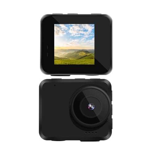 Mini cámara digital A35 con modo de reposo largo y tarjeta de memoria de 128GB