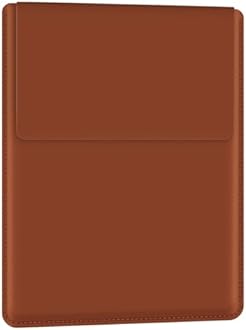 BVYA 12-13.3" Laptop Sleeve, PU Leather Laptop Case Compatible with MacBook Air 13 2018-2022 (M2 A2681 M1 A2337), Compatible with MacBook Pro 13 2016-2022 (M2 A2686 M1 A2338 A2251 A2289 A2159)