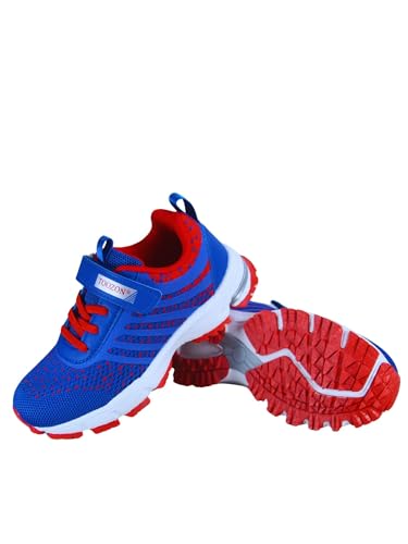 Kids Girls and Boys Lightweight Strap Running Athletic School Sneakers Shoes4