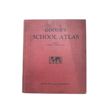 Hardcover Goode's School Atlas Book