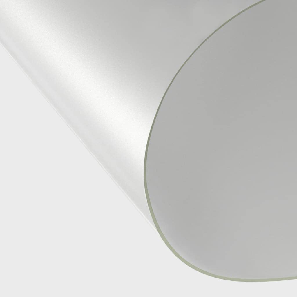Tischfolie Matt PVC 1,6 mm 100x90 cm rechteckig wasserdicht Kratzfest tischschutz abwaschbare tischdecke schreibtischunterlage tischdecke transparent tischdeko für drinnen und draußen