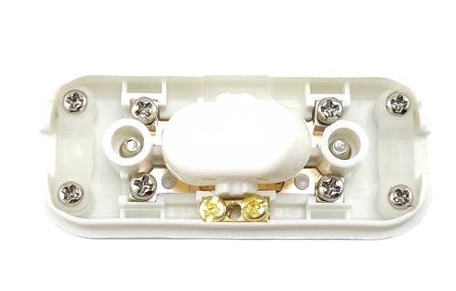 Intermediate Switch White, 3-Pin (2) Housing and Contacts with Screws, 6 A, 250 V~ - Image 2