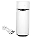 Mini nawilżacz, mały nawilżacz 200 ml tryb cichy zasilania USB do biura do podróży do domu(biały)
