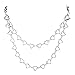 Produktbild GSDJU Einfache herzförmige Taillenkette Unisex Metallgürtel Kette Hosen DekorationHosenkette,Punk Clothes,Goth Clothes,Ketten Egirl,E Girl Schmuck,Kurapika Chains,Aesthetic Accessoires,Hosenketten