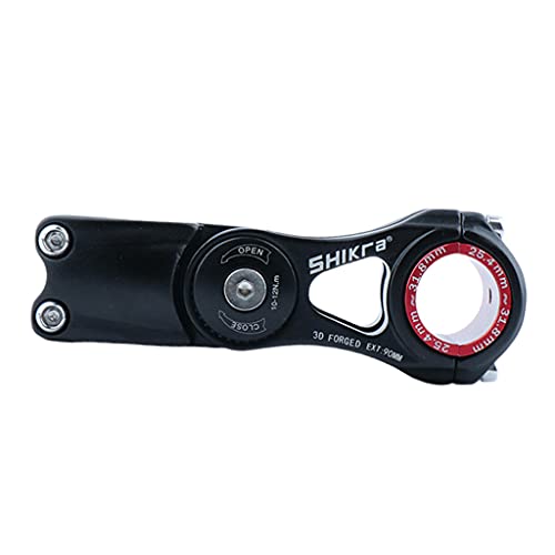 Sharplace Attacco Manubrio Regolabile 0~85 ° 31,8