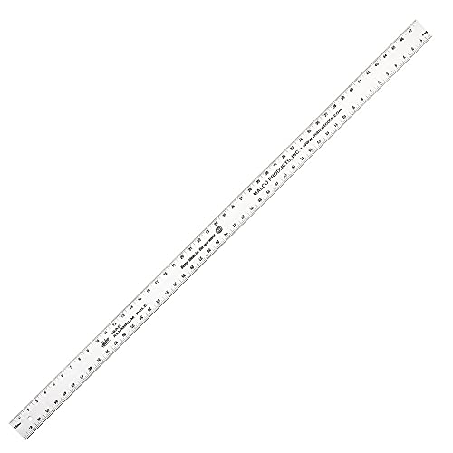 Malco 48AR Aluminum 48 in. by 2 in. Wide Straight Edge Rule