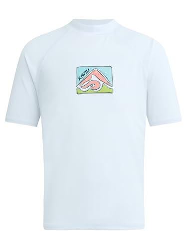 Image of Kanu Surf Boys' Hangout UPF 50+ Sun Protective Rashguard Swim Shirt