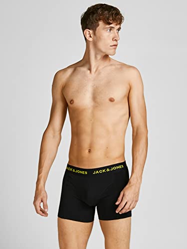 JACK & JONES Herren Boxershort JACBLACK Friday Trunks 5er Pack S M L XL XXL, Größe:XXL, Farbe:Black Black - Black - Black - Black 12167028 – Ansicht 4