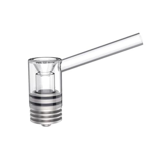 Longmada Motar 1 Glas Zerstäuber, Dry Herb Vaporizer for Wax and Cigarette