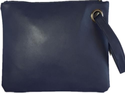 Image of DIHKLCIO Evening Bags Purse Envelop Clutch Chain Shoulder Womens Wristlet Handbag Foldover Pouch black