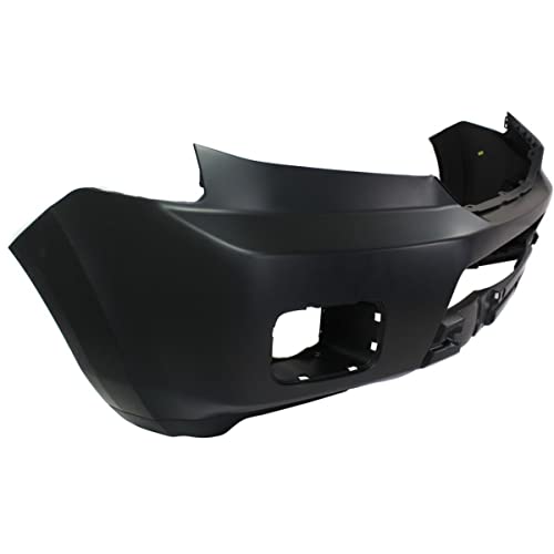 Image of FitParts Compatible with Honda Pilot 2009-2011 Front Bumper Cover | Primed, With Fog Light Holes, Ready to Paint, OEM 04711SZAA91ZZ, HO1000263