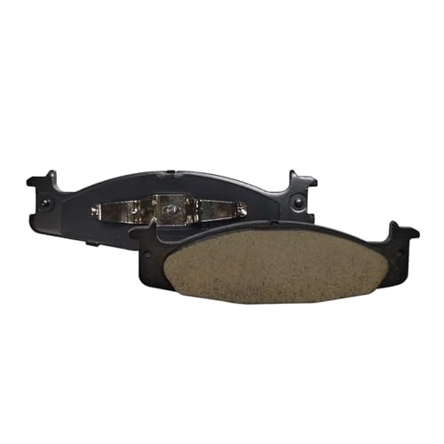Image of Detroit Axle - Front Brake Pads for 1994-1996 Ford F-150 Bronco 2003 E-150 | Ceramic Brake Pads w /Hardware 1995 Replacement