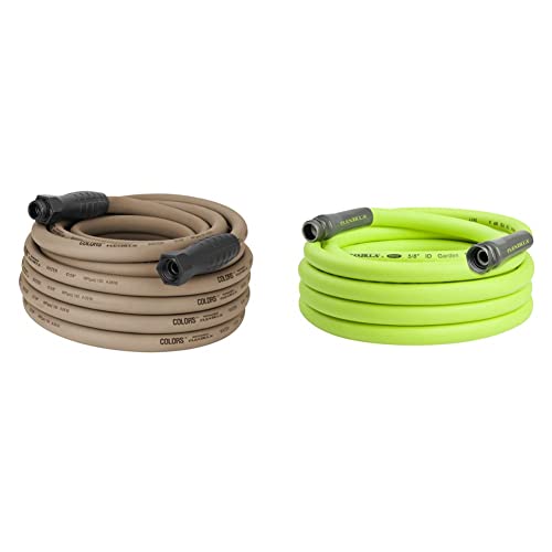 Colors Garden Hose with SwivelGrip (5/8 in. x 50 ft.) and Flexzilla Garden Hose (5/8 in. x 25 ft.)