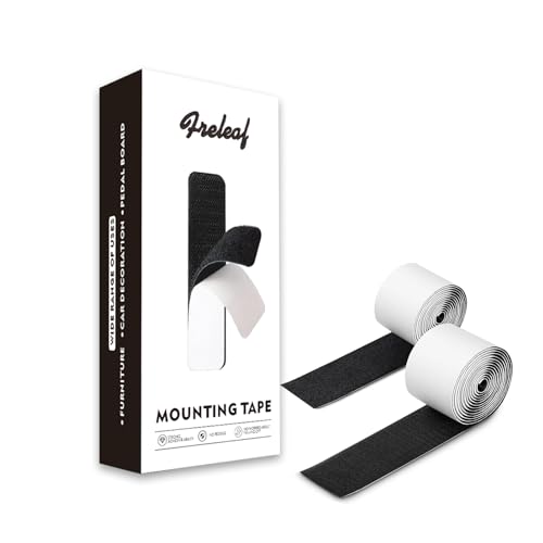 Freleaf 2In x 10Ft Pedalboard Tape, Heavy Duty Tape, for Furniture, Couch Cushions, Guitar Pedal