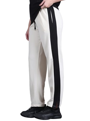 Image of Mack Jonney Colorblock| Relaxed Fit | Cotton Trackpant for Women-M53