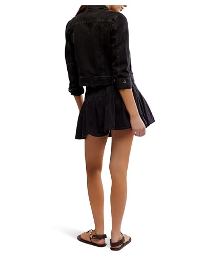 Free People Women's We The Free Roselle Denim Mini Skirt3